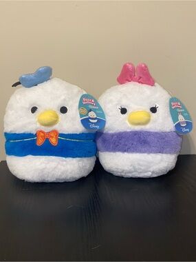 Donald & Daisy Duck 8” Squishmallows